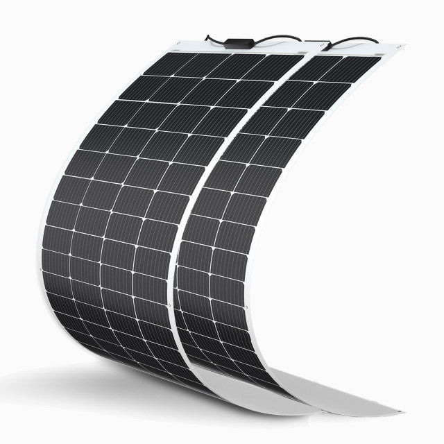 Renogy 200W 12V Flexible Monocrystalline Solar Panel - Lightweight & Durable for RV, Boat, Marine, Off-Grid Power & Camping