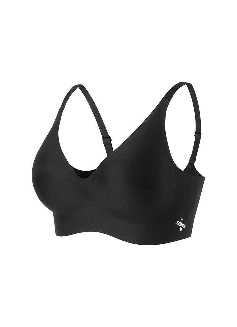 Mellow Day Front Closure Comfort Bra - Wireless Support for Yoga, Sleep & Everyday Wear