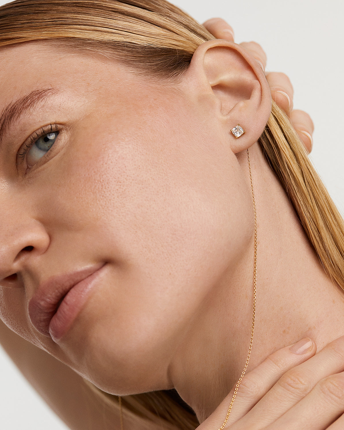 GRID 1 Belle Drop Earrings for Women - Elegant Dangling Earrings with Crystal Accents - Perfect for Weddings, Parties & Date Nights