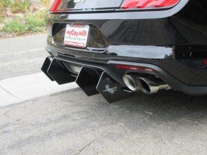 Hardcore Designs Rear Diffuser for Ford Mustang GT (2018-2022) | High-Performance Aerodynamic Upgrade | Made in USA | Perfect for Track Days & Street Racing