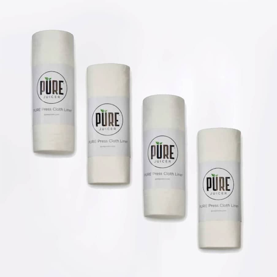 PURE Press Cloth Liners for French Press Coffee - Reusable & Eco-Friendly Coffee Filter Replacement - Perfect for Home, Office & Camping Use