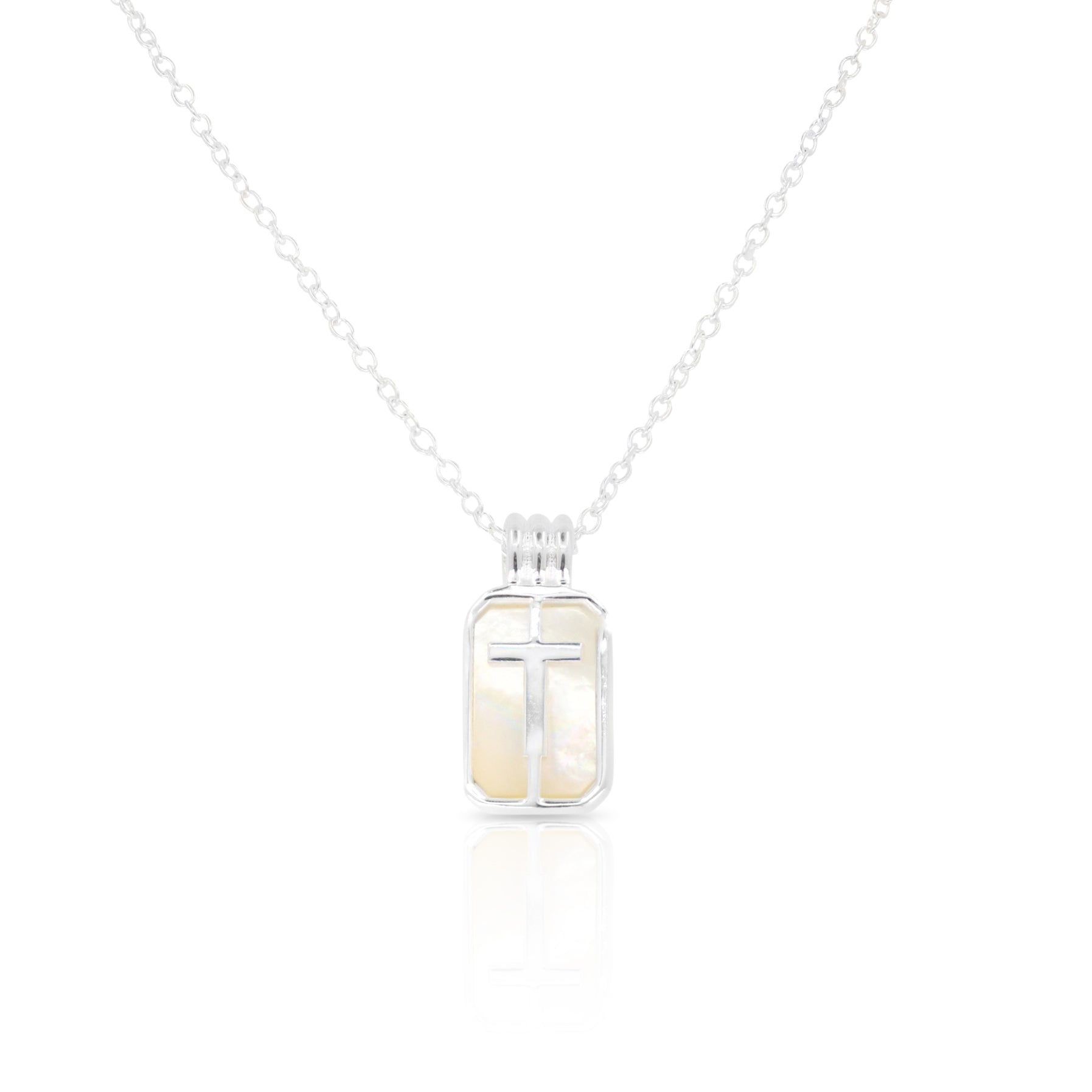 Initial A to Z Silver Necklace for Women - Personalized Alphabet Pendant Jewelry Gift for Her - Perfect for Birthdays, Anniversaries & Everyday Wear