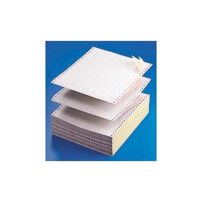 KDM 8852800 Carbonless Dot Matrix Computer Paper - 2 Part (White/Canary) 9.5