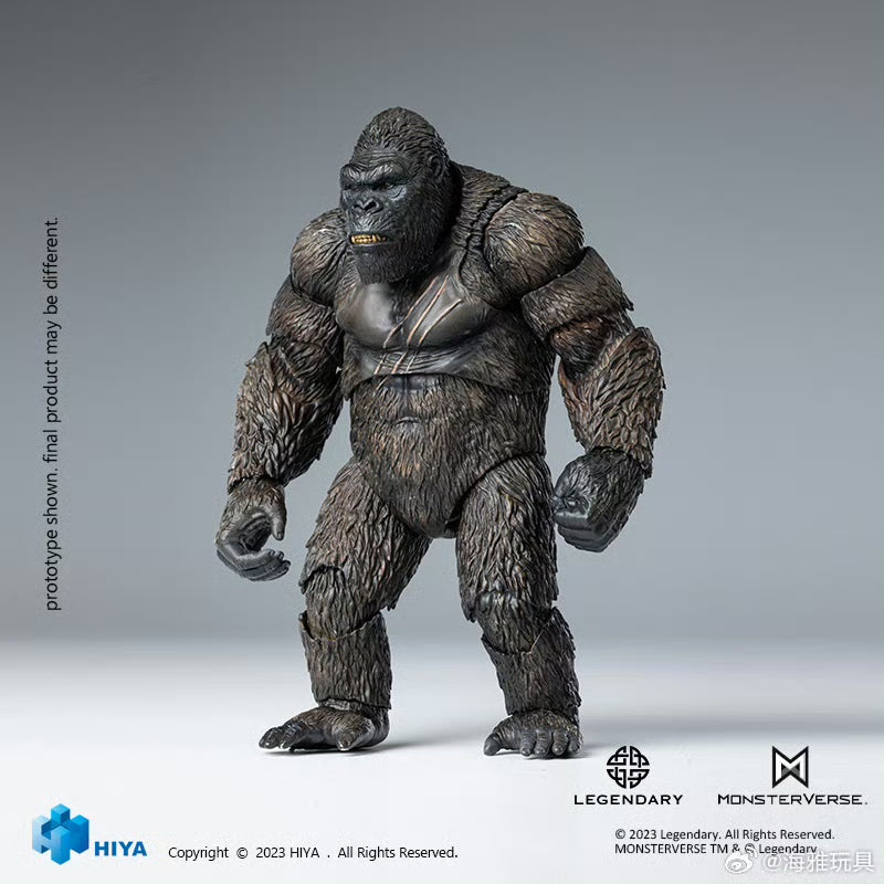 HIYA 6-inch 15cm Kong Skull Island Action Figure - Exquisite Basic Series Reissue | Collectible Movie Toy for Display & Play