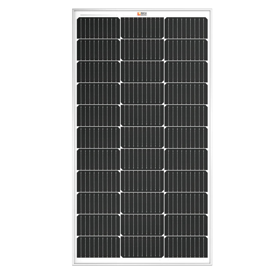 100 Watt Solar Panel | 12V Off-Grid Solar Power Kit for RV, Van, Boat & Camping | UL Certified | 25-Year Warranty | Portable Solar Charger for Outdoor Adventures, Emergency Power & Off-Grid Living