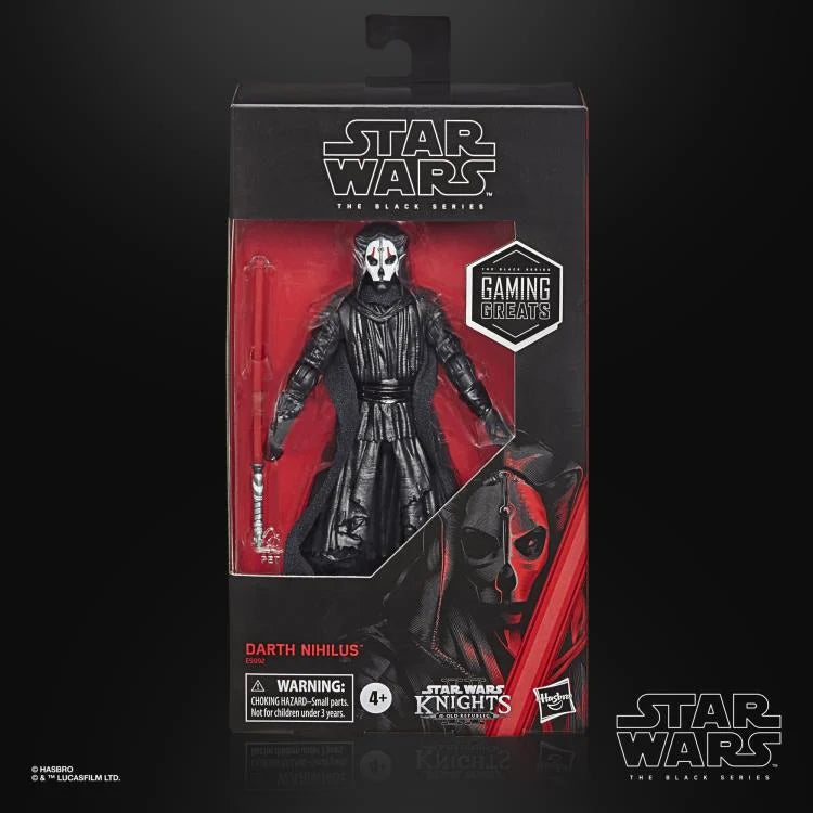 Star Wars The Black Series Darth Nihilus Action Figure - Knights of The Old Republic II Collectible Toy for Display & Gifts - Preorder Now for Fans & Collectors