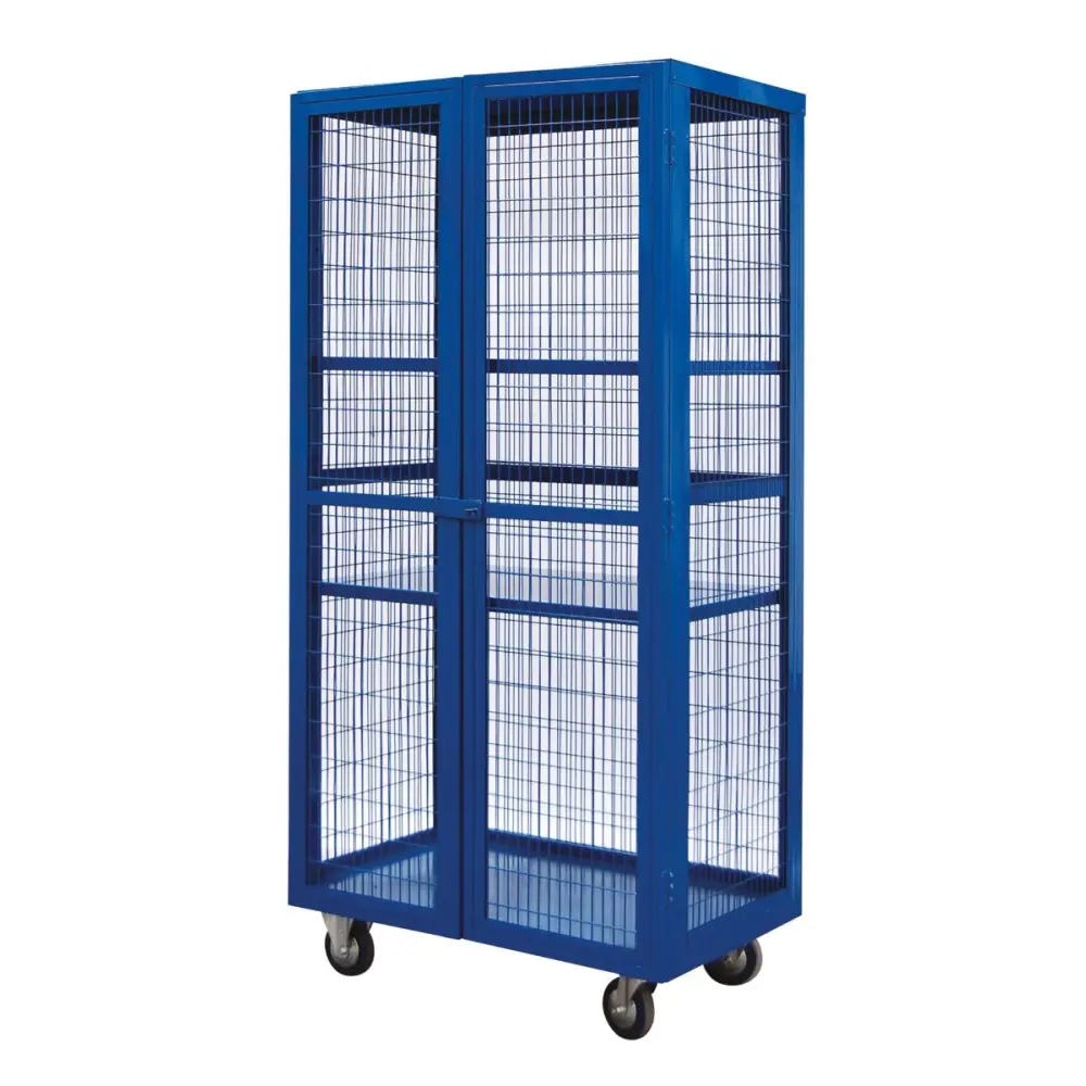 Wholesale Distribution Cages with Doors - Heavy Duty Wire Mesh Storage Containers for Warehouse, Retail & Industrial Organization