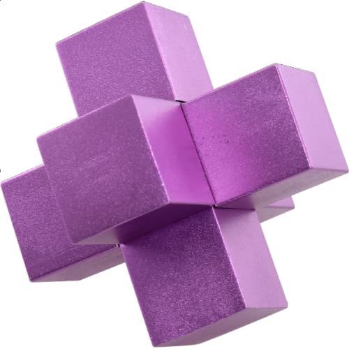 Slideways - Challenging Metal Brain Teaser Puzzle for Adults - Perfect for Stress Relief, Office Desk & Travel Games