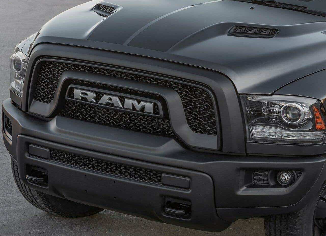 Bright White LED Halo Fog Lights for 2019-2023 Ram 1500 Classic Warlock - Durable Off-Road Driving Lights with Halo Ring for Enhanced Visibility in Fog & Night Driving