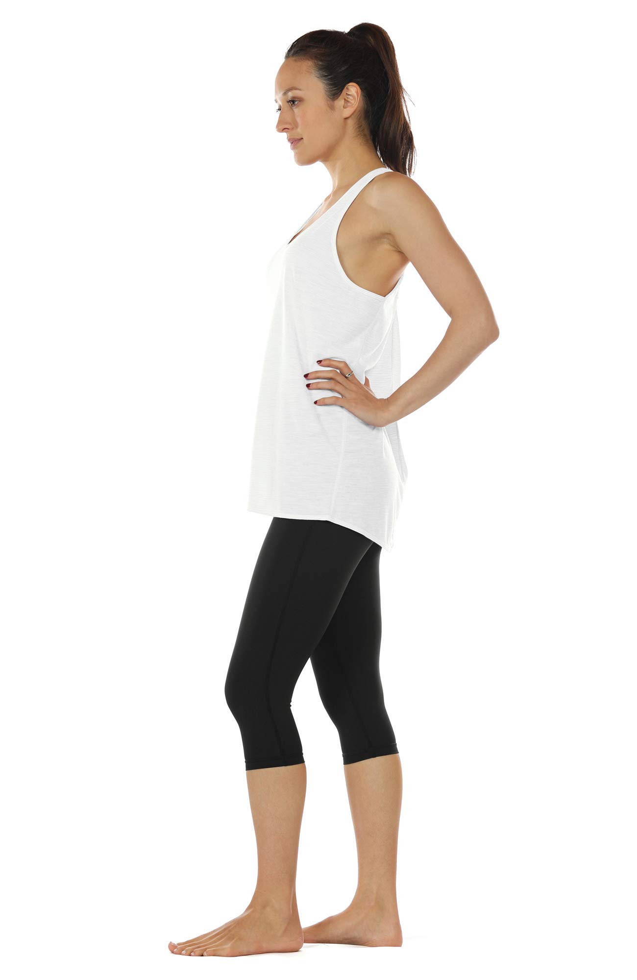 Icyzone Women's Workout Tank Top - Breathable Athletic Yoga Gym Shirt for Women, Muscle Tank with Moisture-Wicking Technology | Perfect for Yoga, Running & Gym Training