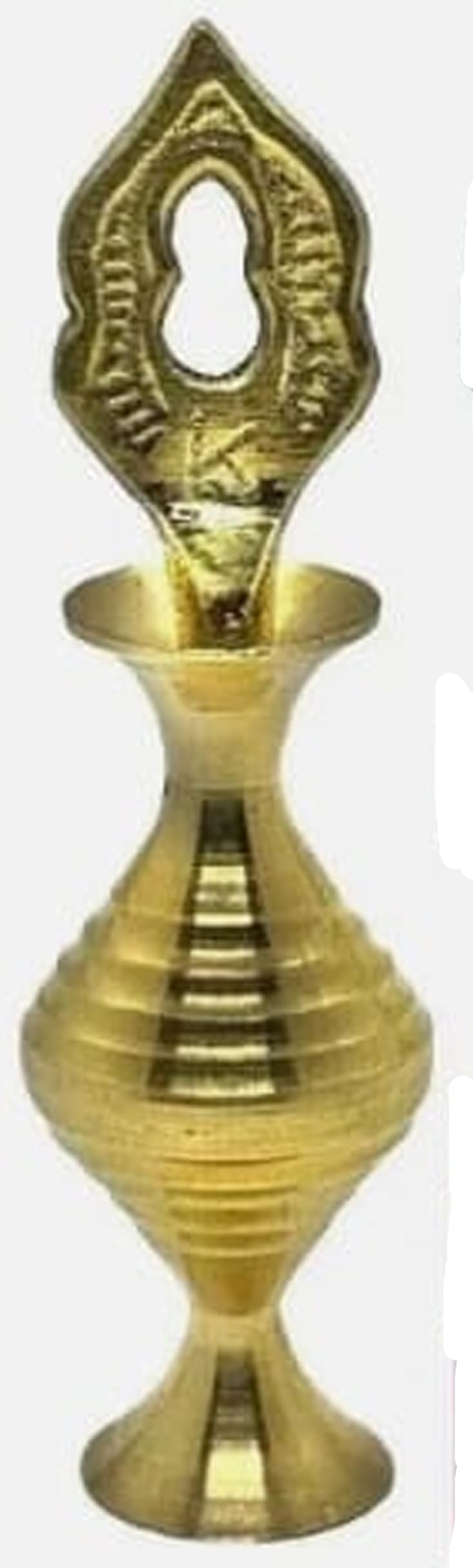 **Premium Mii Art Brass Surmedani with Funnel & Kuppi - Traditional Eye Kohl (Surma) Applicator Set - Includes 1 Brass Surmedani, 1 Funnel, 2 Surma Packs - Perfect for Ayurvedic & Natural Eye Care (9 cm Size)**    *(Ideal for applying natural kohl (surma) to enhance eye health, reduce irritation, and maintain traditional beauty rituals.)*