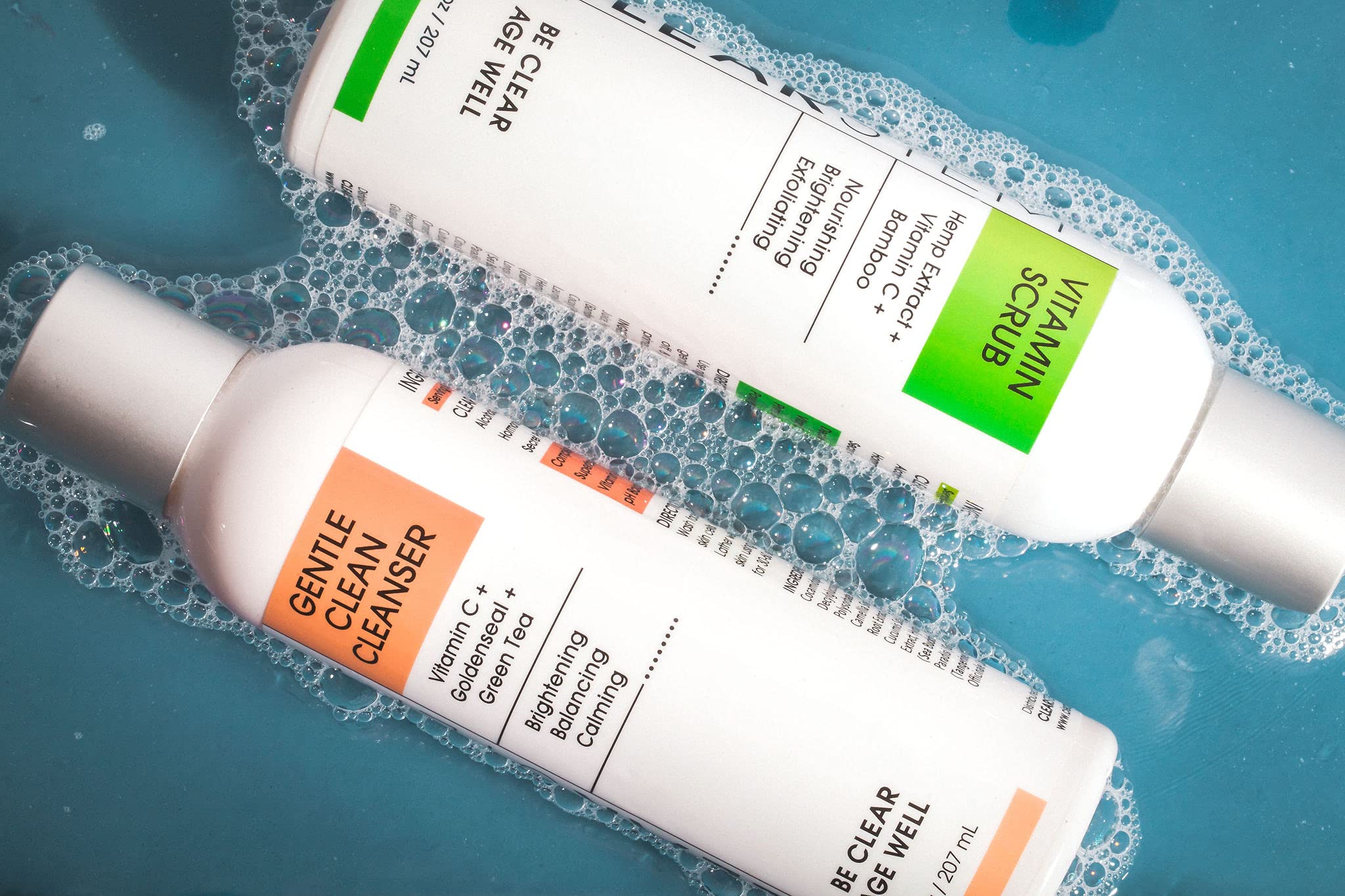 ClearSTEM Clear Kit - Organic Skincare Set for Acne & Blemish Control | Perfect for Sensitive Skin & Daily Skincare Routine