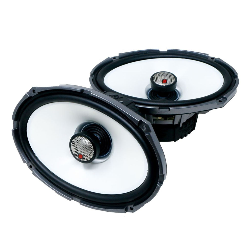 Cerwin Vega SM69F4 600W Peak (300W RMS) 6X9 SM Series 2-Way Marine Coaxial Speakers with RGB LED Lighting - Waterproof Boat Audio System for Marine, ATV, UTV & Outdoor Adventures (Open Box)