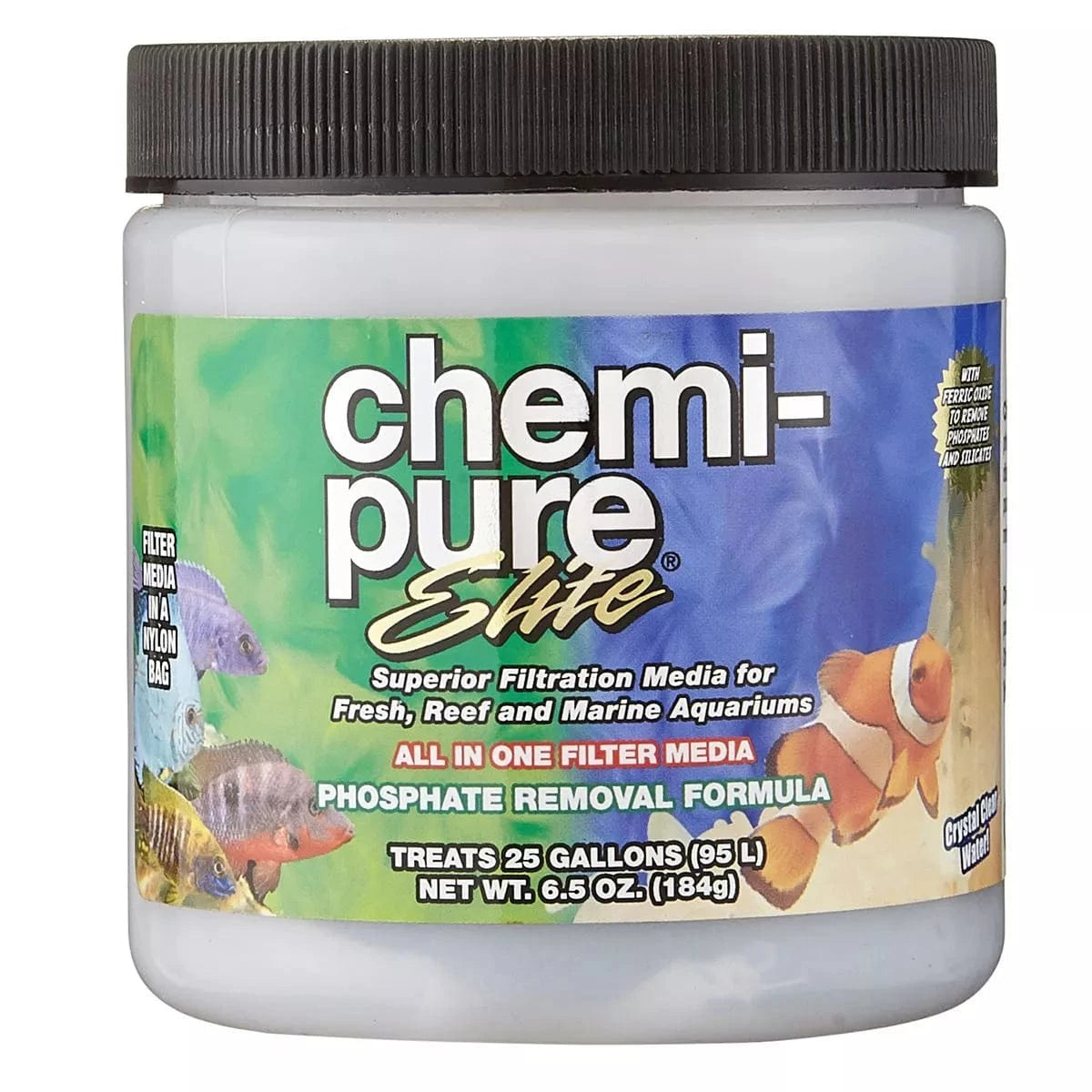 Chemi Pure Elite Aquarium Filter Media - Premium Chemical Filtration for Saltwater & Freshwater Tanks - Removes Toxins, Heavy Metals & Organic Waste - Ideal for Reef Tanks, Fish Tanks & Aquatic Ecosystems