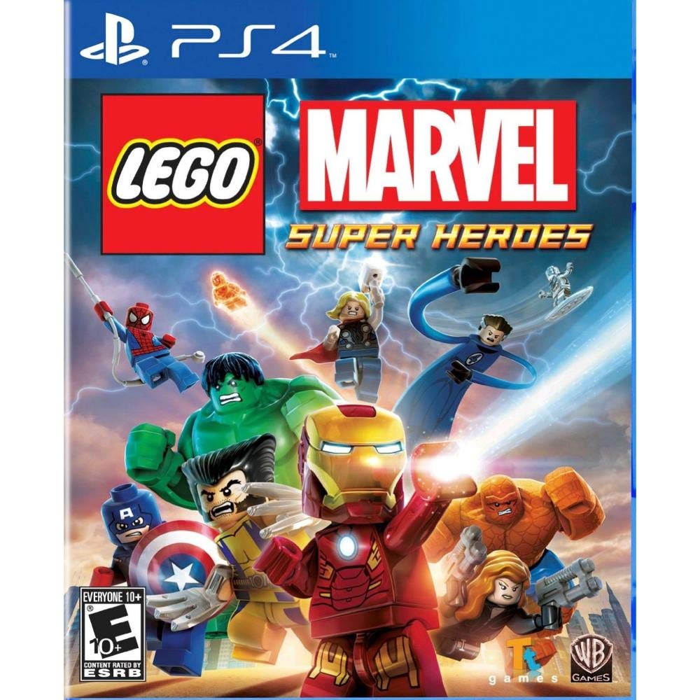 LEGO Marvel Super Heroes - PlayStation 4 Game | Action-Adventure Superhero Video Game for Kids & Adults | Perfect for Family Game Nights & Marvel Fans