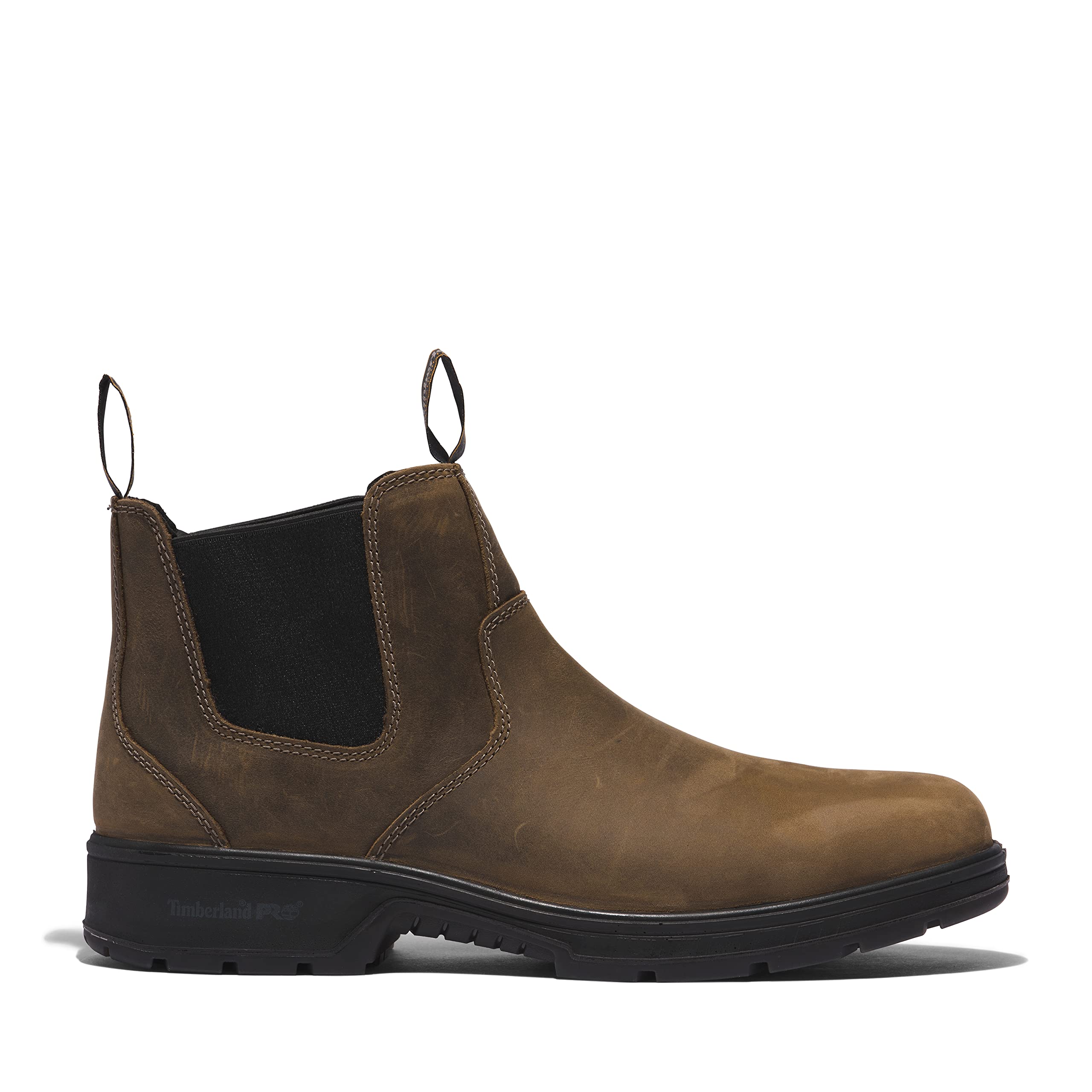 Timberland PRO Men's Nashoba Composite Safety Toe Chelsea Work Boots - Slip Resistant, Waterproof for Construction & Industrial Work