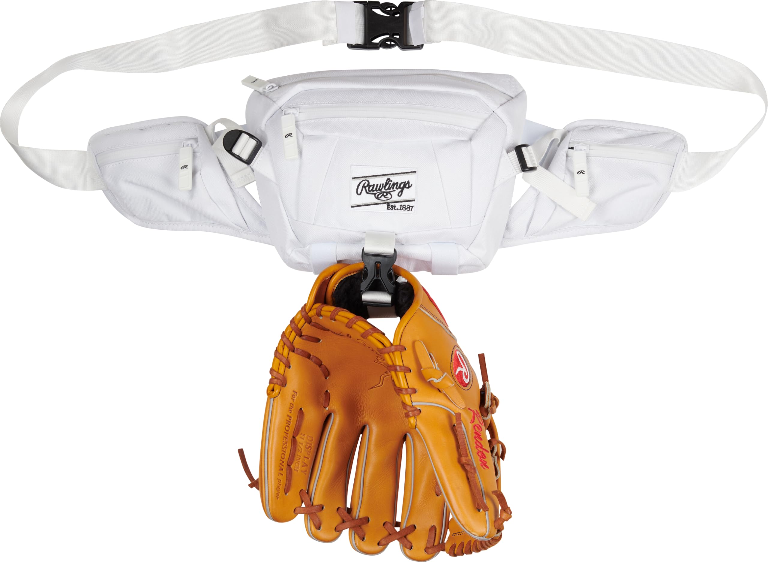 Rawlings Sling Crossbody Bag for Baseball & Softball - Adjustable Strap, Durable Nylon, Multiple Colors & Styles - Perfect for Games, Practice & Travel