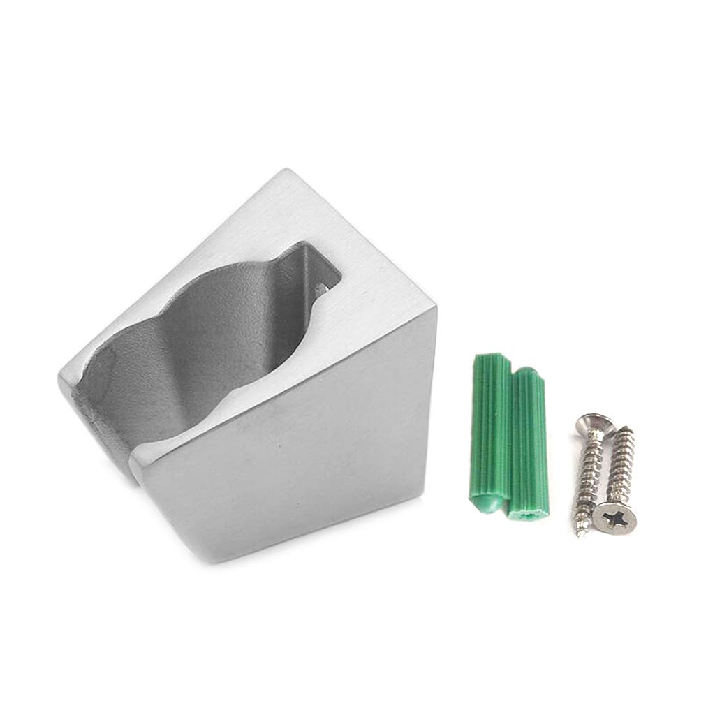 Stainless Steel Shower Holder - Adjustable Wall Mount for Bathroom & Shower Heads