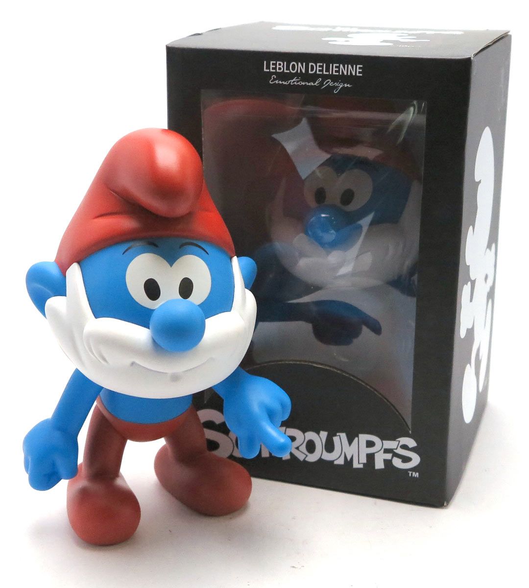 Grand Schtroumpf Plush Toy - Premium Quality Collectible for Kids & Adults - Perfect for Gifts, Home Decor, and Smurf Fans