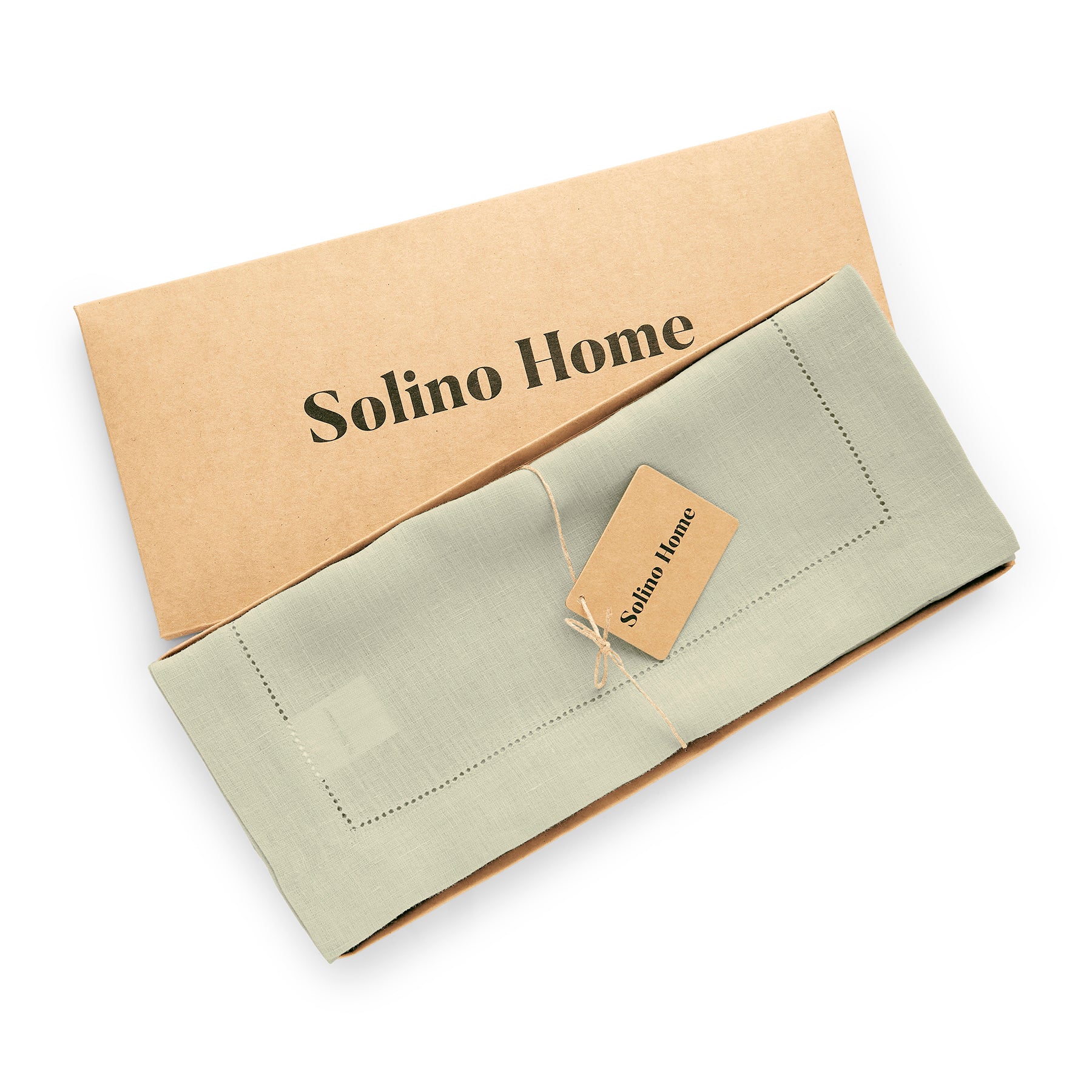Sonoma Hemstitch Table Runner - Elegant Linen Table Decor for Dining & Special Occasions | Perfect for Weddings, Holidays & Home Decor