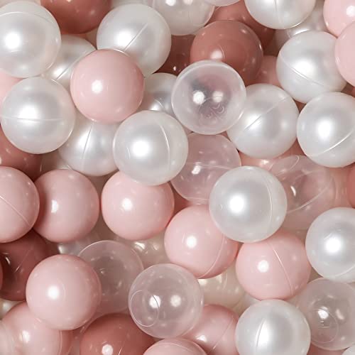 Cream Pink Pearl White
