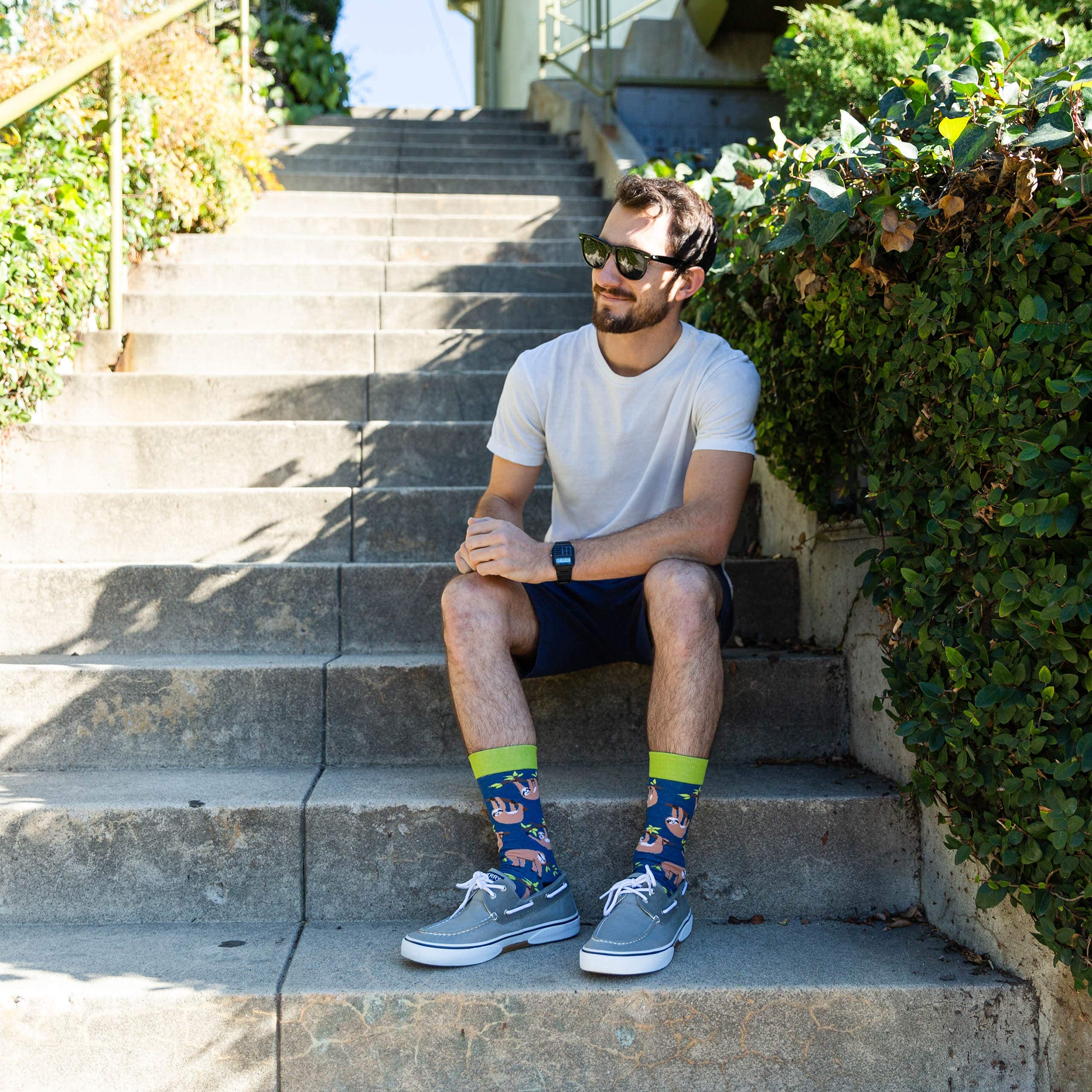 Funky Novelty Socks for Men - Colorful & Comfortable Crazy Socks - Perfect for Gifts, Parties & Everyday Wear