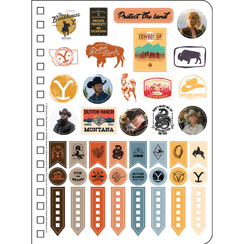 2026 Yellowstone: The Dutton Ranch 13-Month Weekly Planner | Western Theme Calendar Organizer | Perfect for Fans, Cowboy Lovers & Office Use