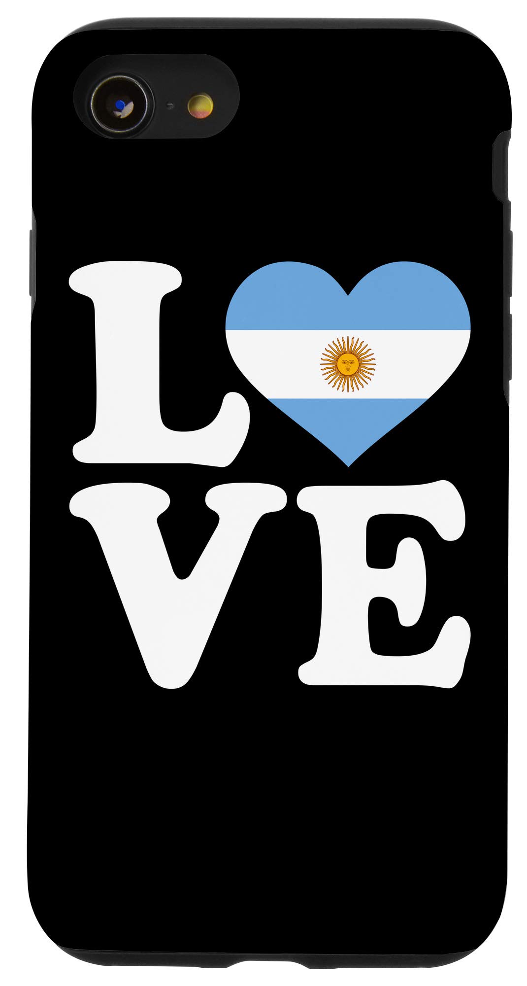 iPhone SE (2020) / 7 / 8 Argentina Flag Design Phone Case - Durable Protective Cover for Apple iPhone SE 2nd Gen, iPhone 7 & 8 - Perfect for Travel, Sports & Everyday Use