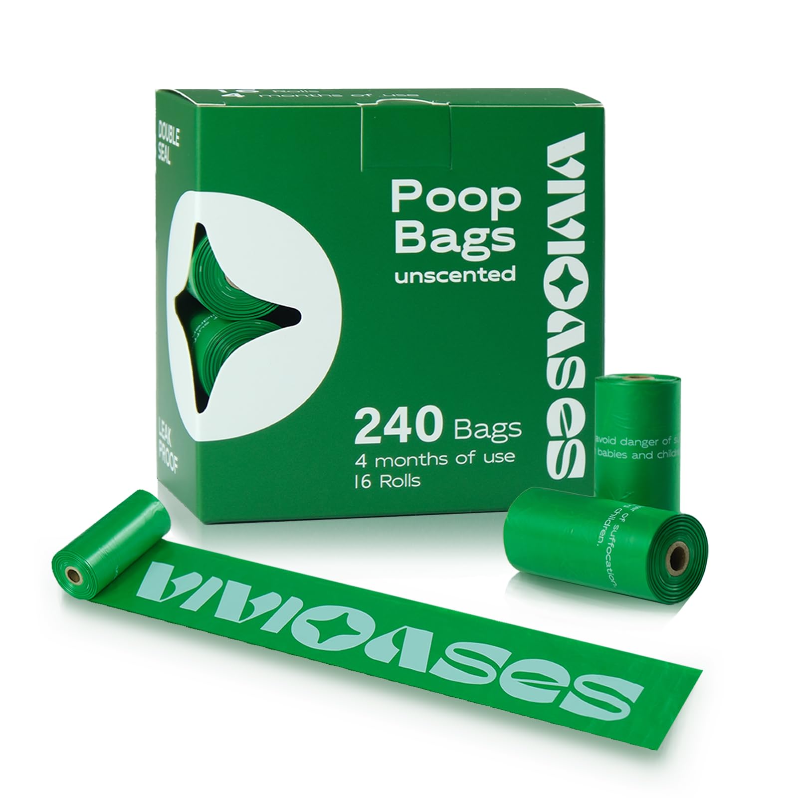 240 Count Dog Poop Bags Rolls - 9