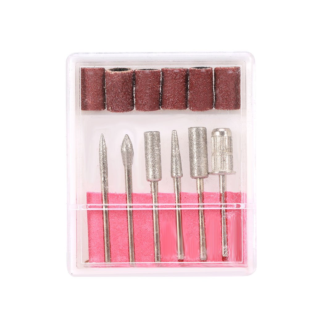 300pcs Nail Sanding Bands for Drill - Professional Nail Polishing Heads & Buffing Belts for Manicure & Pedicure - Perfect for Salon, Home Nail Care & DIY Nail Art