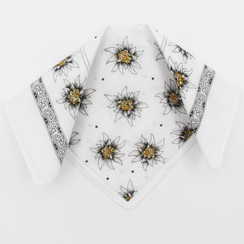 Premium Swiss Cotton Edelweiss Scarves - Soft, Breathable & Lightweight Winter Fashion Accessories for Women - Perfect for Cold Weather, Office Wear & Holiday Gifts