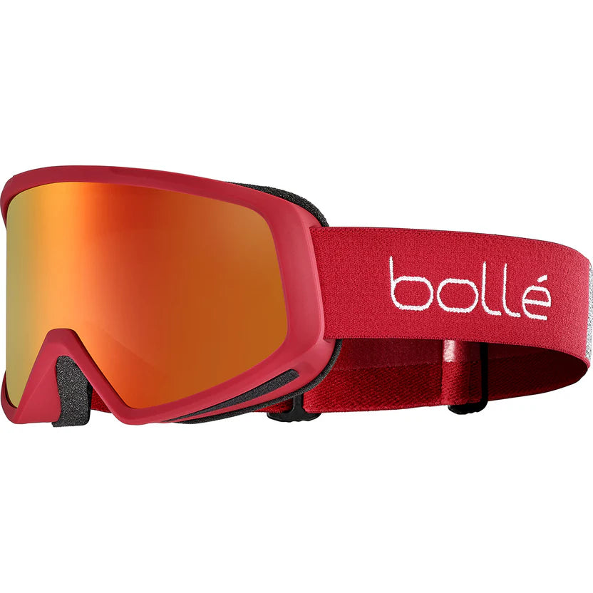 Bolle Bedrock Plus Snow Goggles - Anti-Fog, UV Protection for Skiing & Snowboarding - Perfect for Winter Sports & Outdoor Adventures