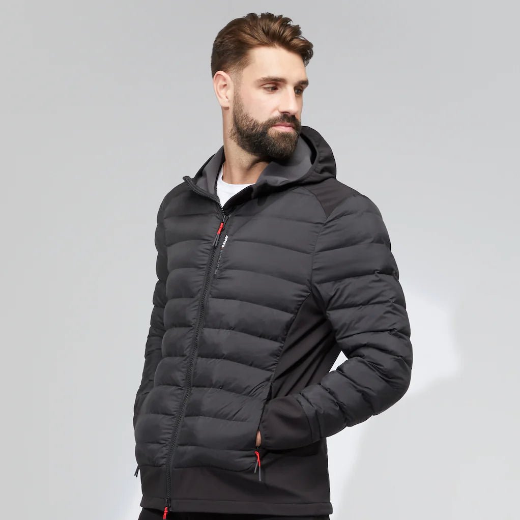 MUSTO EVO LOFT HOODED JACKET 2.0 - Black - Lightweight Insulated Waterproof Outdoor Jacket for Hiking, Camping & Winter Sports