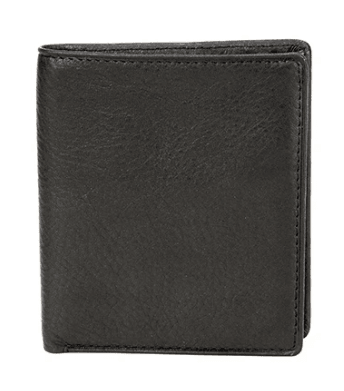 Osgoode Marley RFID Blocking Bi-Fold Wallet for Men - Slim Leather Credit Card Holder with Money Clip - Perfect for Travel, Business & Everyday Use