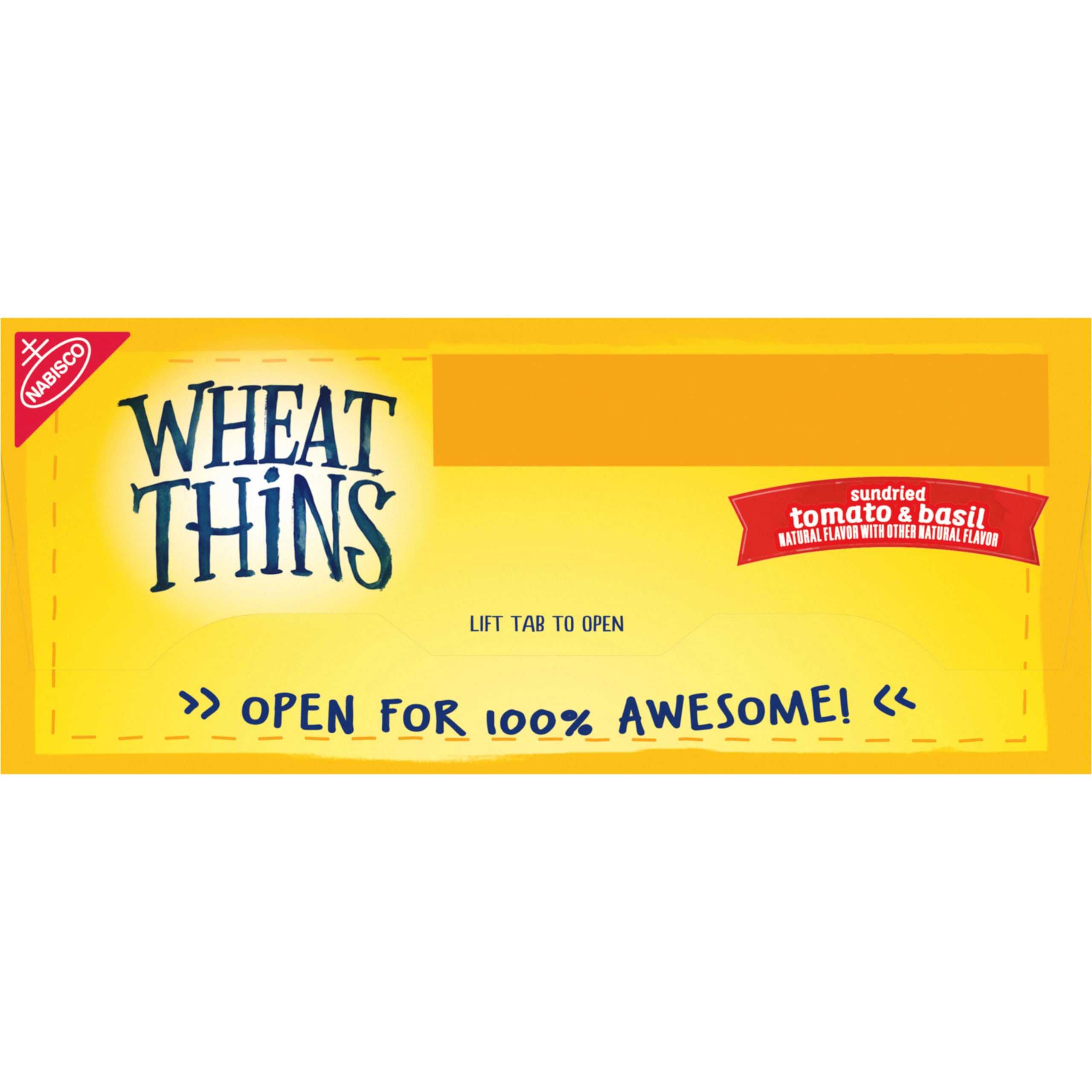 Wheat Thins Sun-Dried Tomato & Basil Whole Grain Wheat Crackers | Bulk Snack Boxes (6-8.5 oz) | Healthy Office Snacks, Party Food & On-The-Go Treats