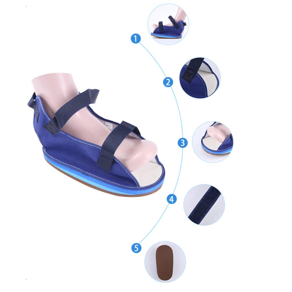 Orthopedic Fracture Boot for Broken Toes & Foot Injuries - Adjustable Medical Walking Shoe for Post-Surgery, Sprains & Recovery - Ideal for Daily Mobility & Injury Protection