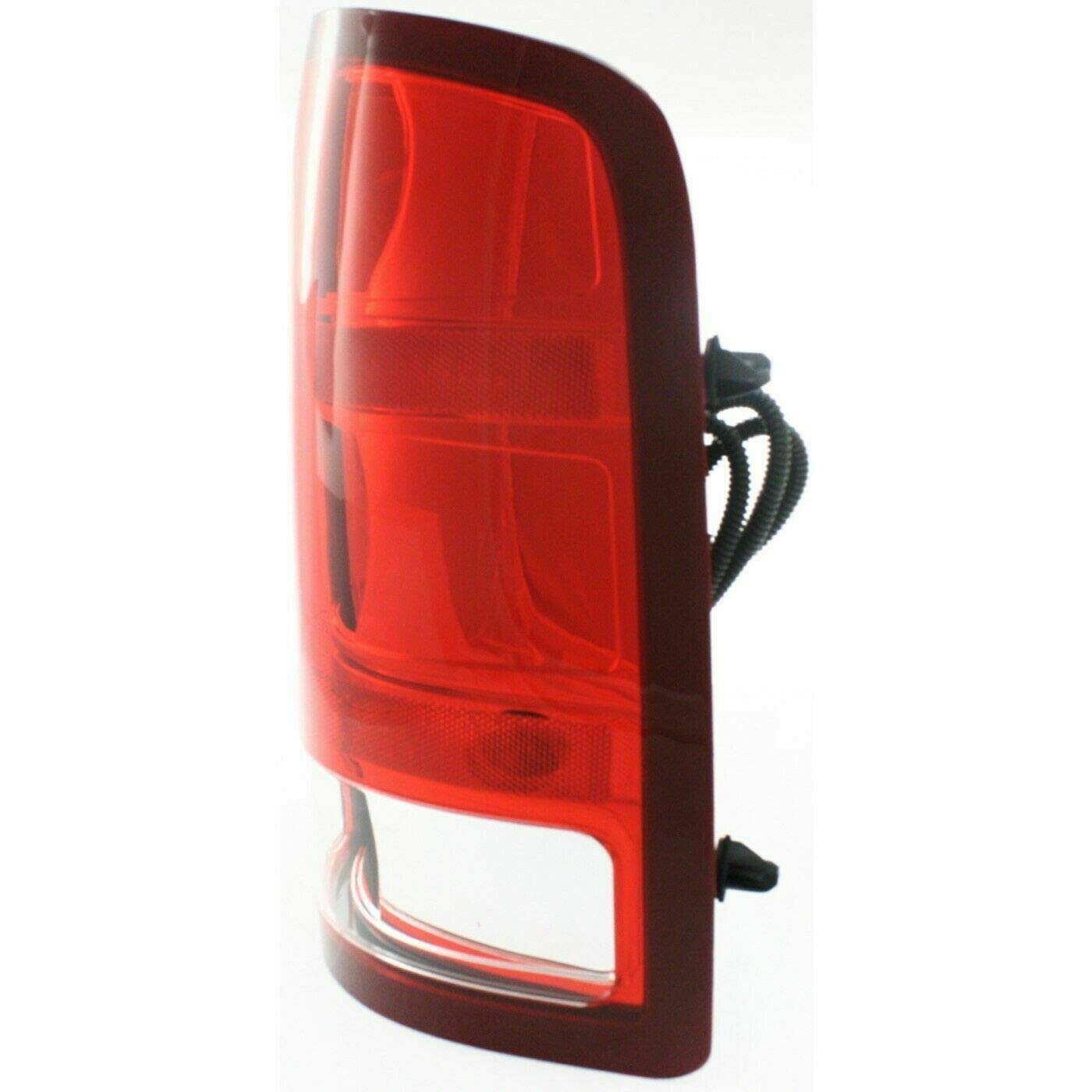 GMC Sierra 2007-2013 1500 & 2007-2014 2500HD/3500HD Replacement Tail Lights Assembly - Left Driver & Right Passenger Side (Part# 25958485, 25958484) - Direct Fit, Easy Installation for Improved Night Visibility & Safety