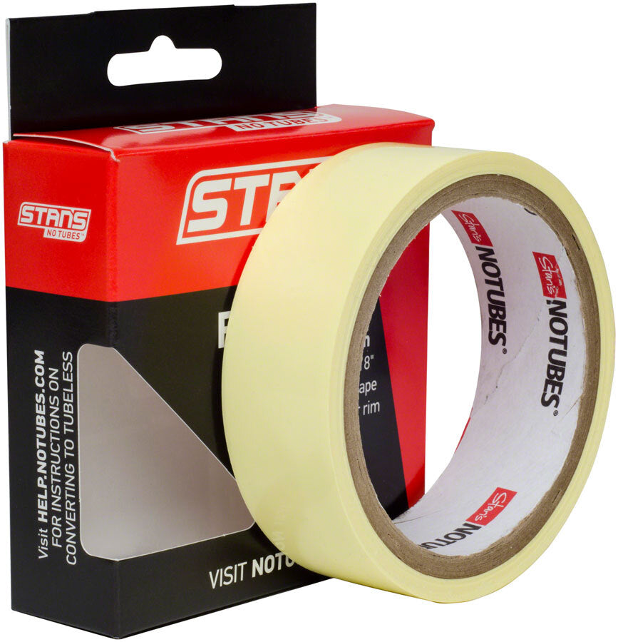 Stan's NoTubes Rim Tape - Premium Bike Tubeless Rim Tape for MTB, Road & Gravel Bikes - Durable, Leak-Proof Protection - Perfect for Tubeless Tire Conversion & Off-Road Cycling