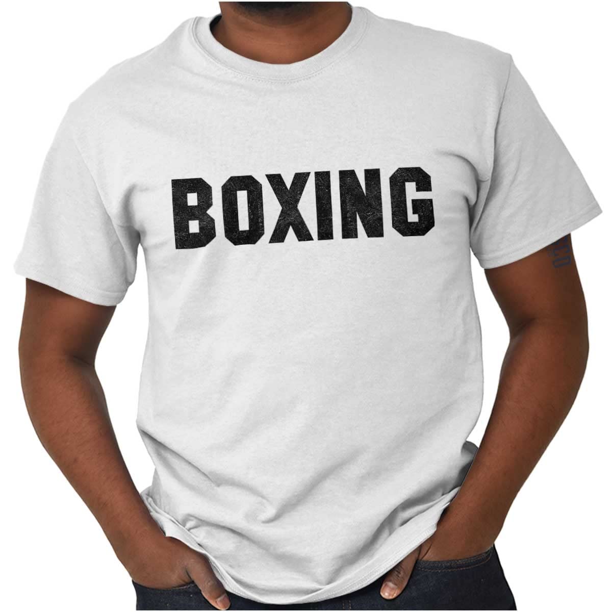 Brisco Brands Boxing Cardio Workout Gym Graphic T-Shirt for Men & Women - Perfect for Boxing Training, Gym Workouts & Casual Wear