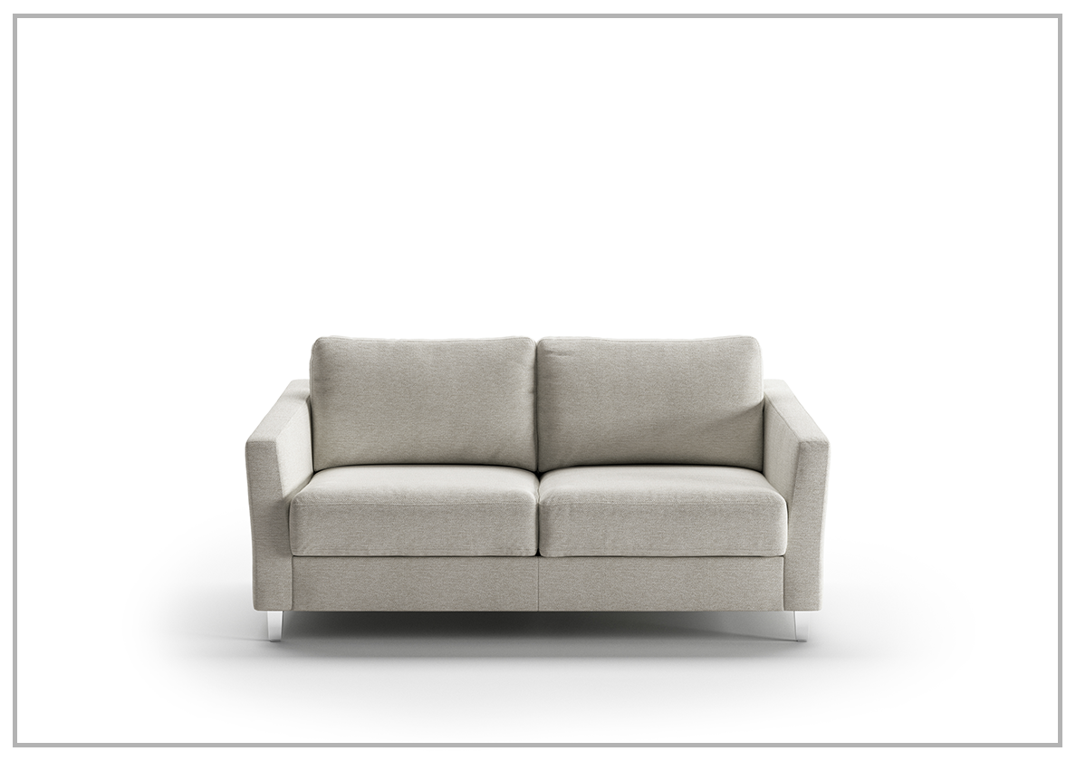 Custom Luonto Monika Fabric Sleeper Sofa - Handmade to Order | Convertible Couch Bed for Small Spaces & Guest Rooms | Perfect for Apartments, Dorms & Home Offices