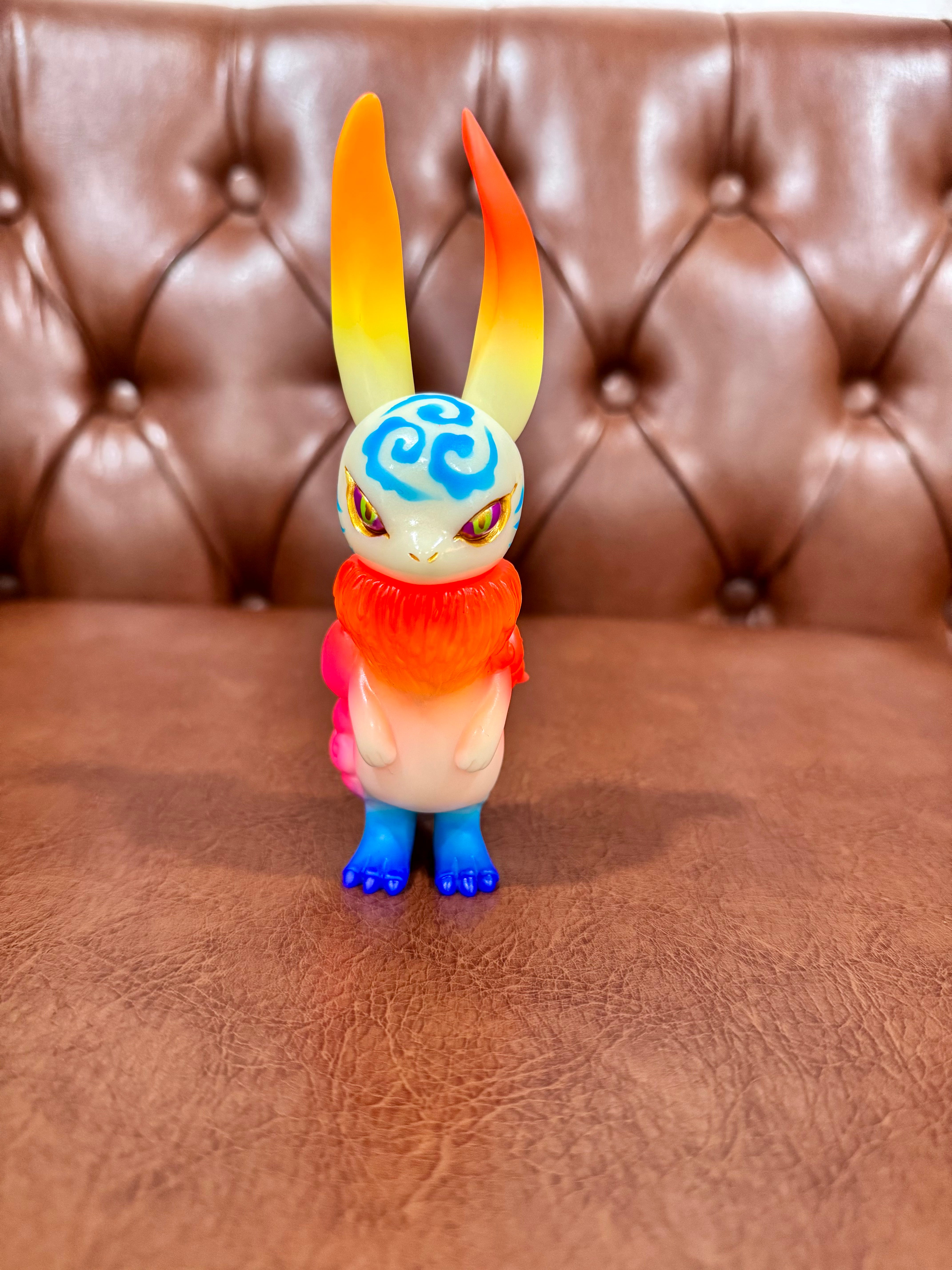 Glow in the Dark YASU Bakeusagi Fluorescent GID Figurine - Perfect for Nighttime Display, Anime Collections, and Room Decor