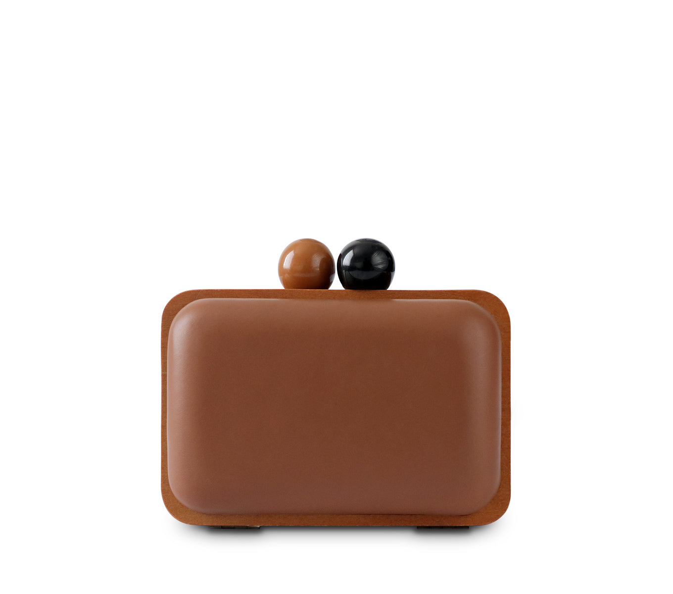 Stylish TOUCH WOOD Clutch Purse for Women - Elegant Wooden Clutch Bag with Magnetic Closure - Perfect for Evening Parties, Weddings & Special Occasions