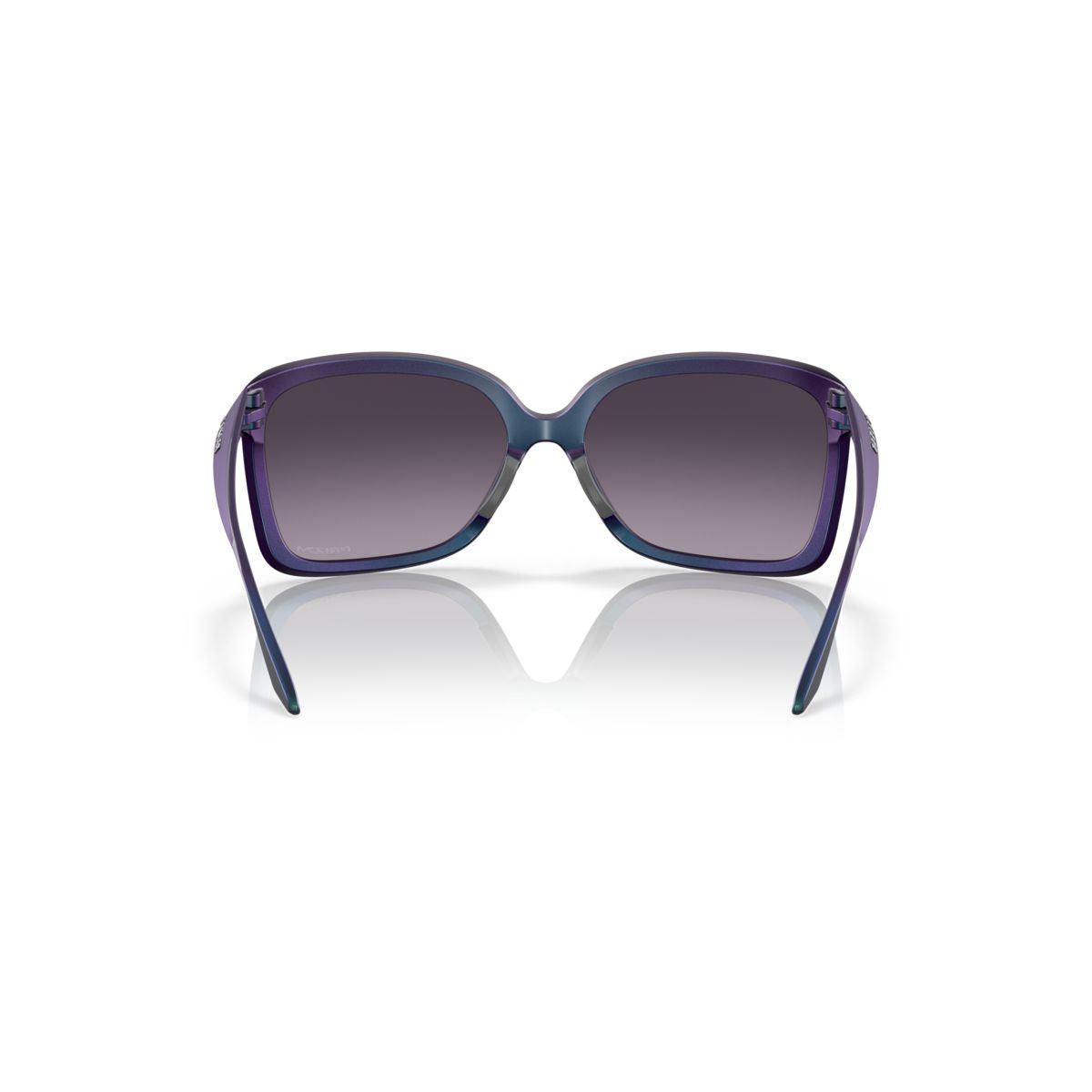 Oakley Wildrye Sunglasses Matte Cyan/Purple Colorshift with Prizm Grey Gradient Lenses - Model 0OO9230 923006 - Perfect for Running, Cycling & Outdoor Sports