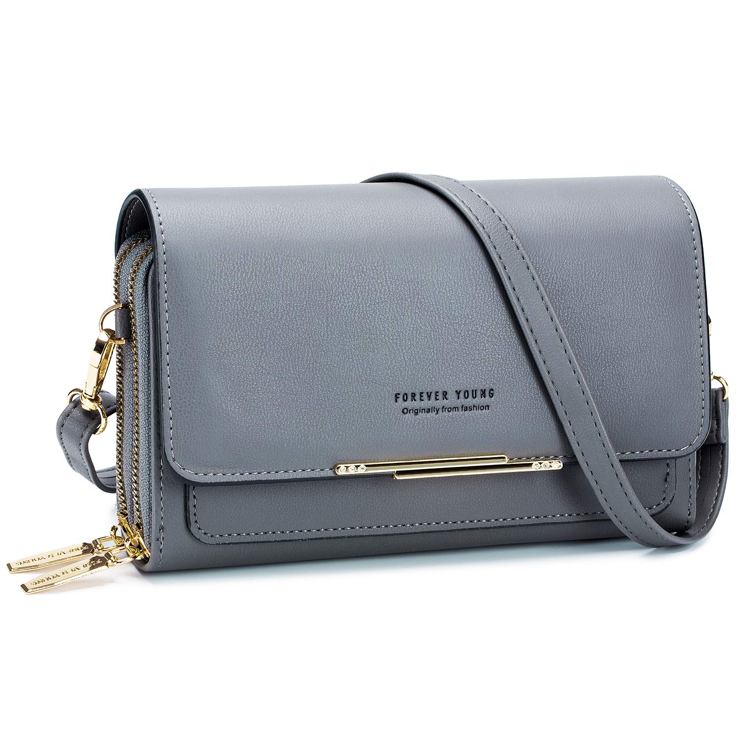 Women's Small Crossbody Bag with Credit Card Slots - Stylish Shoulder Purse for Phone & Wallet - Perfect for Everyday Use, Travel & Shopping