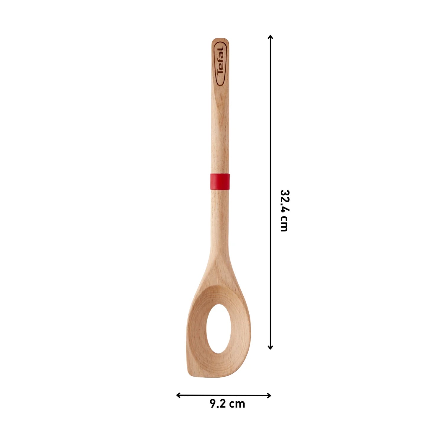 Tefal Ingenio Wooden Risotto Spoon K2308514 - Premium Wooden Cooking Utensil for Risotto, Pasta & Stirring - Ideal for Non-Stick Cookware & Gourmet Cooking