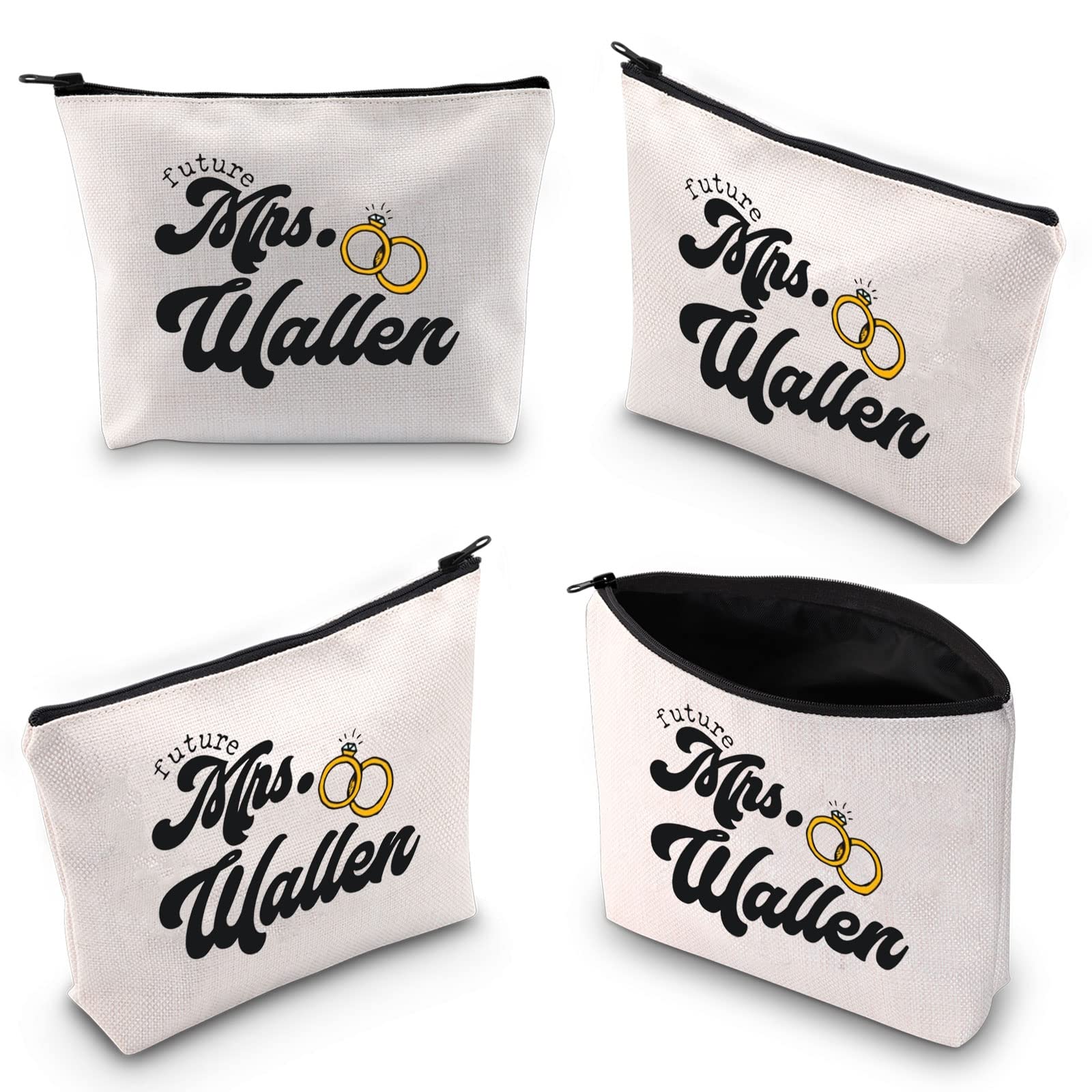 TOBGB Funny Country Music Themed Makeup Bag - Perfect Gift for Music Lovers, Album-Inspired Cosmetic Pouch - Great for Travel, Concerts & Everyday Use