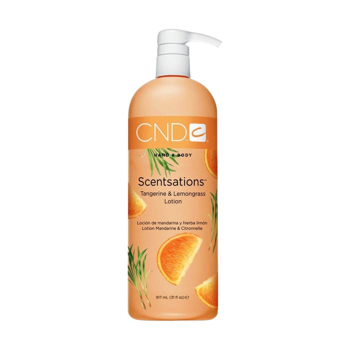 CND Scentsations Moisturizing Lotion - Tangerine & Lemongrass Scented Body Lotion for Dry Skin | Hydrating & Nourishing | Perfect for Daily Use, Spa Days & Gift Giving