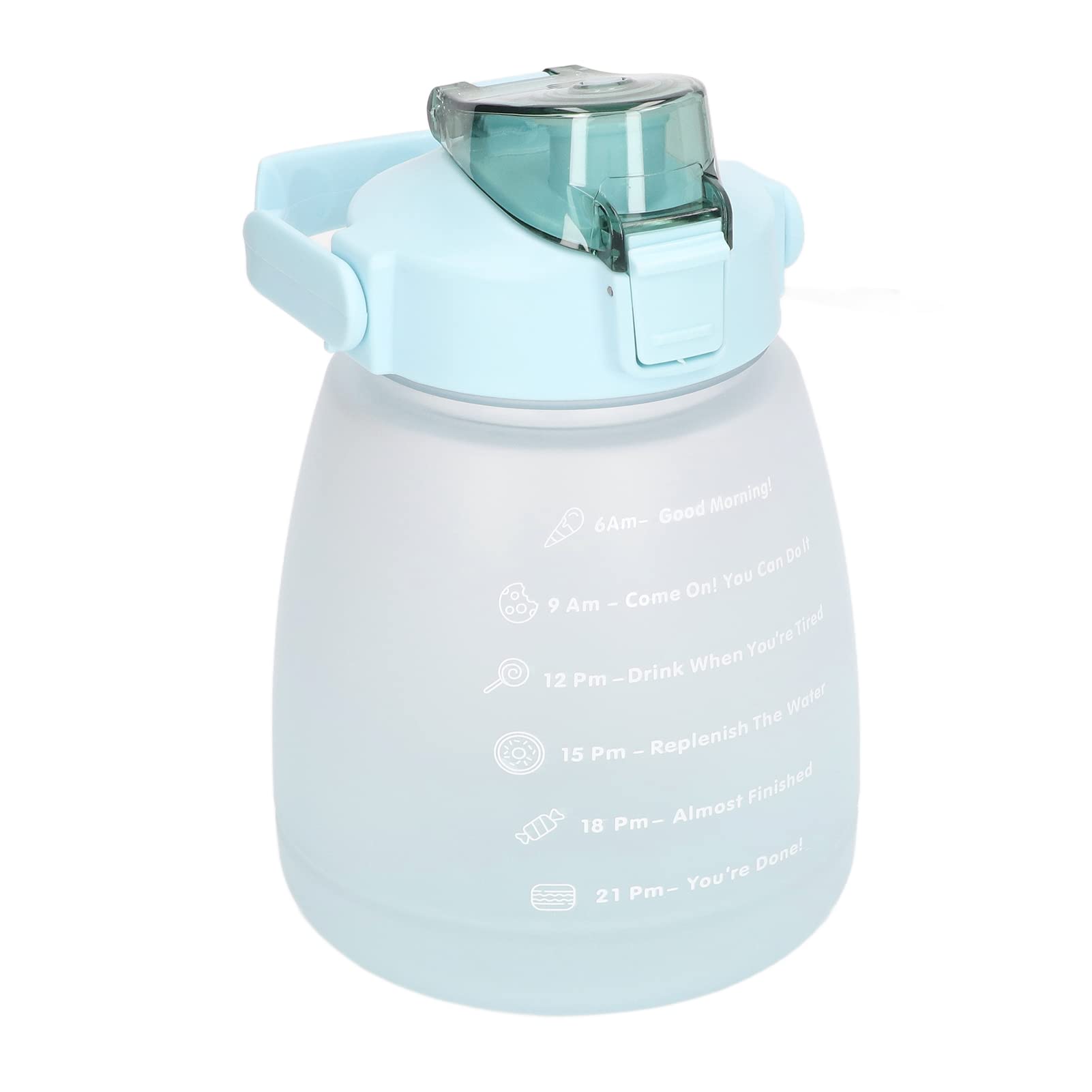 1400ML Sports Water Bottle with Strap for Running, Hiking & Cycling