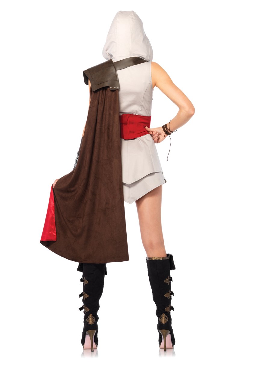 Leg Avenue Assassin's Creed Costume - Women's Halloween Cosplay Outfit for Conventions & Themed Parties