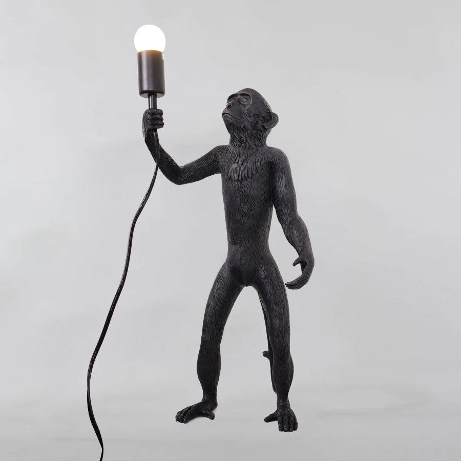 Cute Monkey Table Lamp - LED Night Light for Kids Room, Nursery Decor & Bedside Reading - Perfect for Bedrooms, Playrooms & Gift Ideas